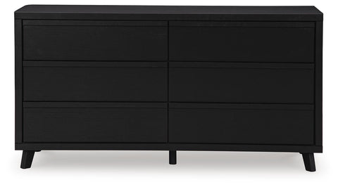 Danziar Panel Bed, Dresser and Nightstand