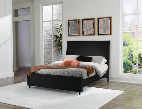 Danziar Panel Bed and Dresser