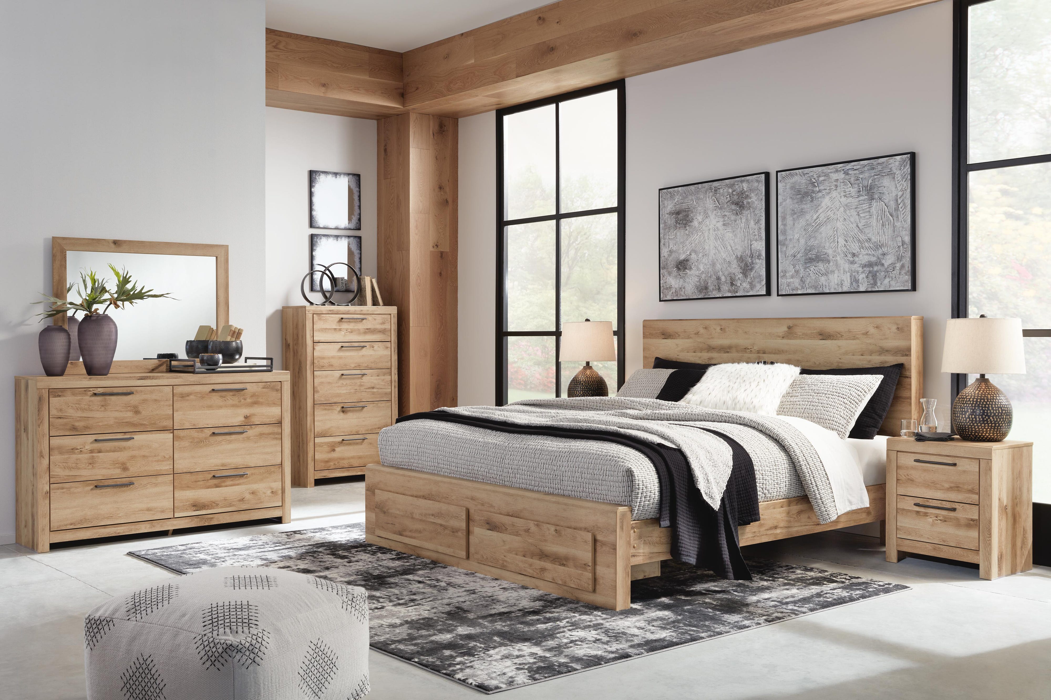 Hyanna Panel Storage Bed and Chest