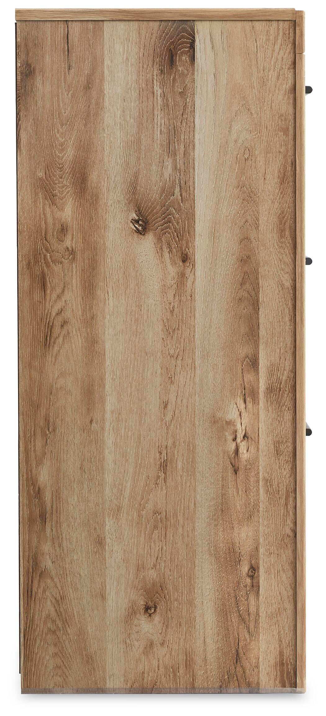 Hyanna Panel Bed, Dresser, and Nightstand