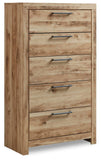 Hyanna Panel Bed, 2 Chests and 2 Nightstands