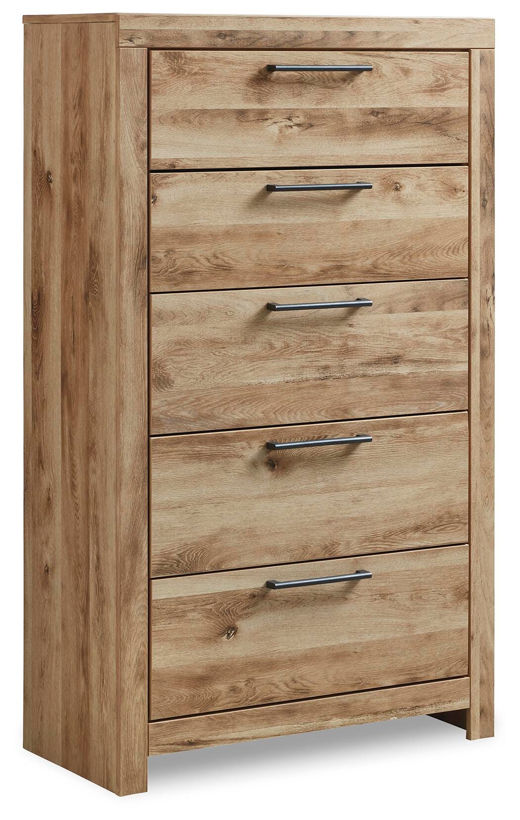 Hyanna Panel Headboard, Dresser, Mirror and Chest