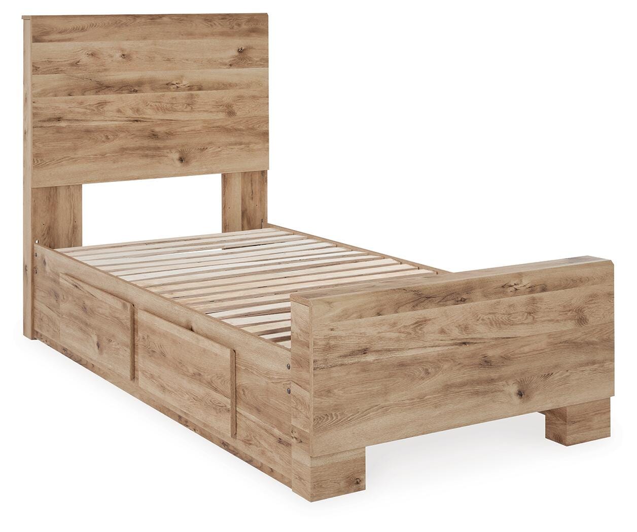 Hyanna Panel Bed with 2 Side Storage