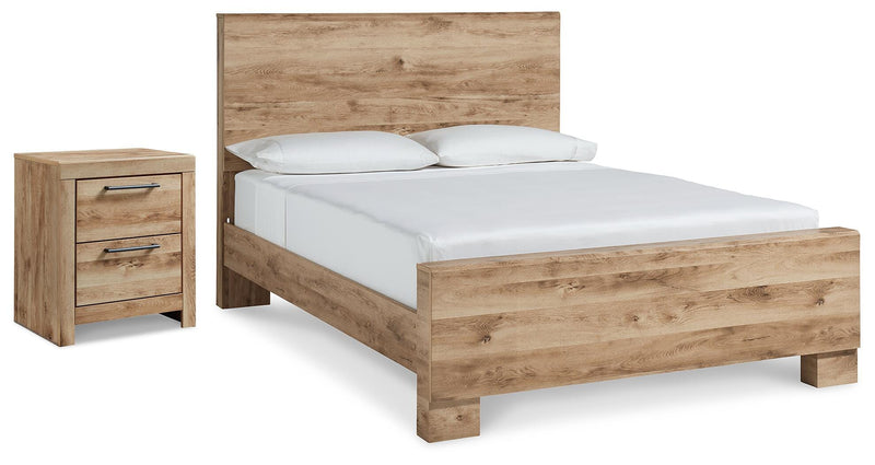 Weston Panel Bed and Nightstand