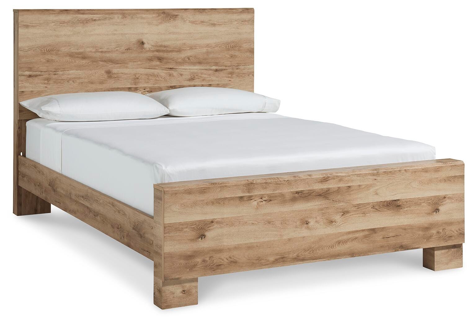 Hyanna Panel Bed, Dresser, and Nightstand