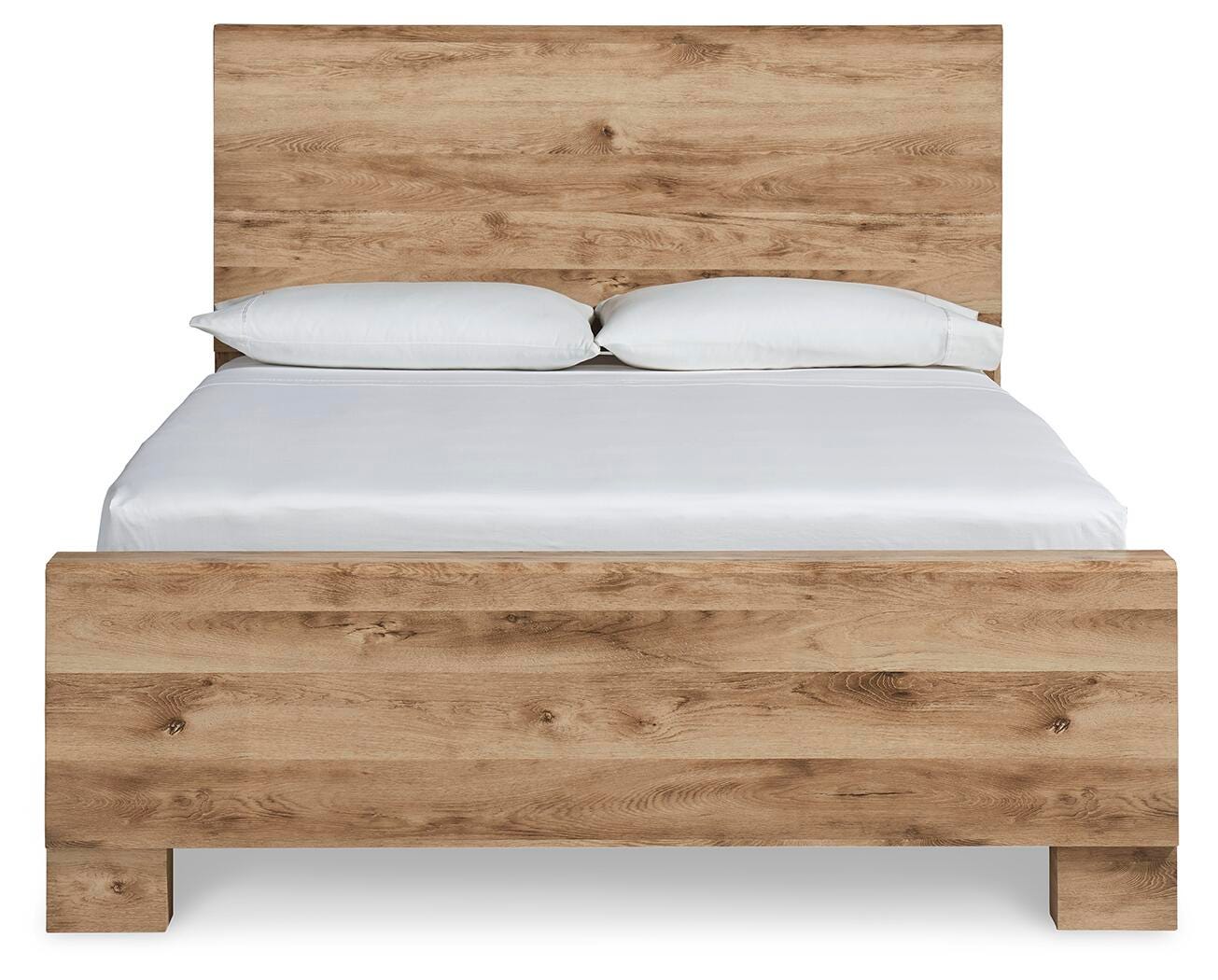 Hyanna Panel Bed and Nightstand