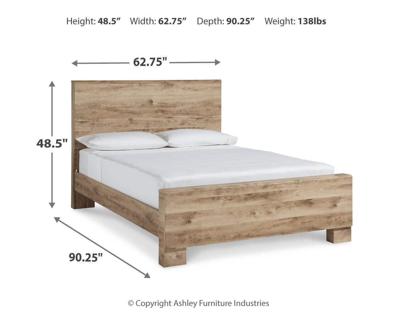 Weston Panel Bed, Dresser, and Nightstand