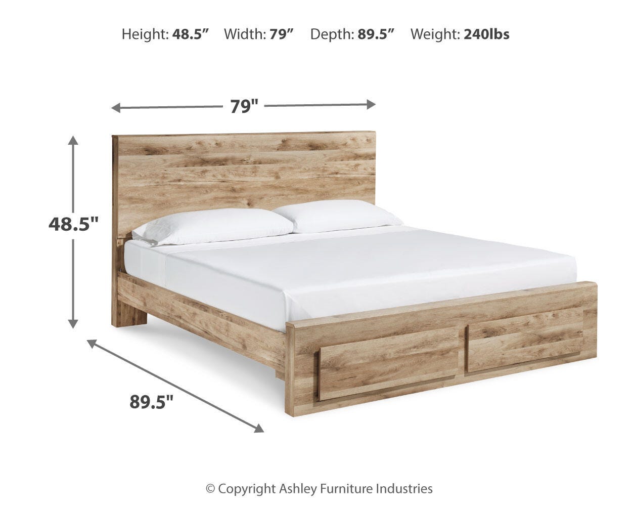 Hyanna Storage Bed, Dresser and 2 Nightstands