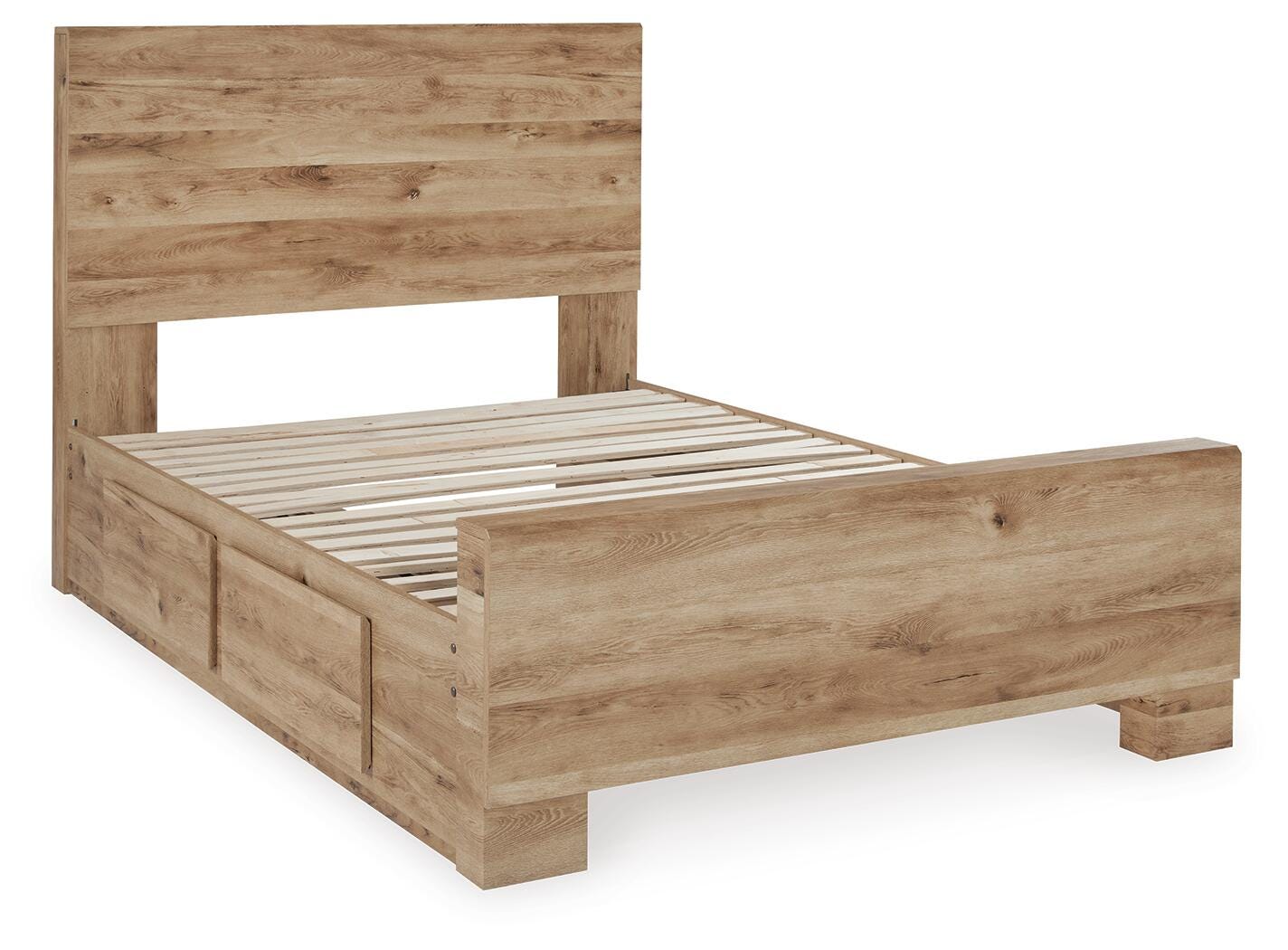 Hyanna Panel Bed with 2 Side Storage