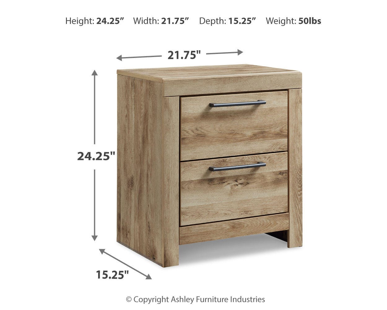 Hyanna Panel Bed with 2 Side Storage, Dresser, Mirror and Nightstand