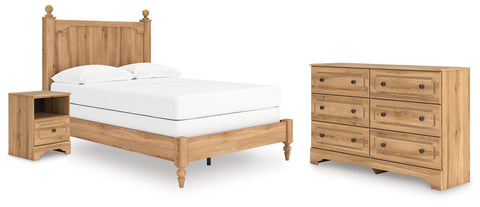 Aleaport Panel Bed with Dresser and Nightstand