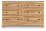 Aleaport Panel Bed with Dresser and Nightstand
