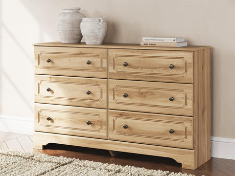 Aleaport Panel Bed with Dresser and Nightstand