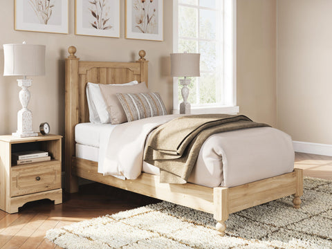 Aleaport Panel Bed with Dresser and Nightstand