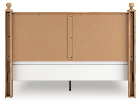 Aleaport Panel Bed, Dresser and Mirror