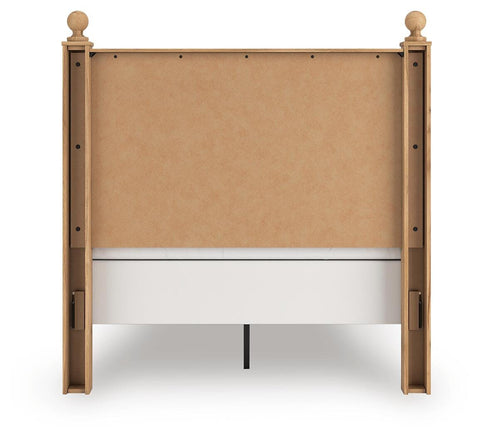 Aleaport Panel Bed, Dresser and Mirror