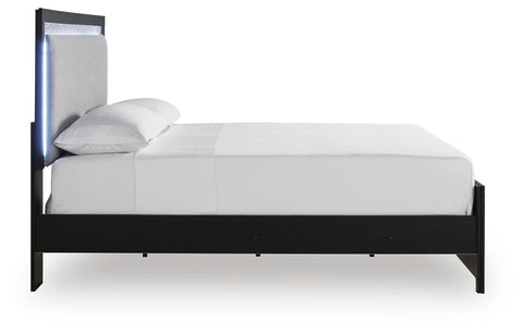 Maeling Upholstered Panel Bed