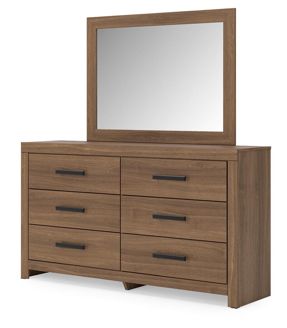 Dunridge Panel Bed, Dresser and Mirror
