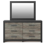 Broachmyn Bookcase Bed, Dresser and Mirror