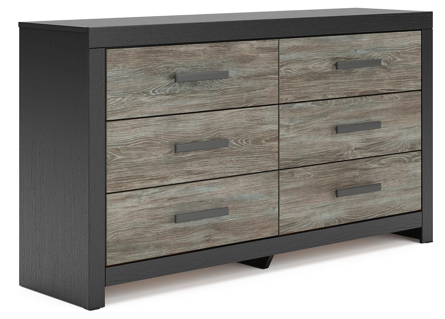 Broachmyn Bookcase Panel Bed, Dresser and Nightstand