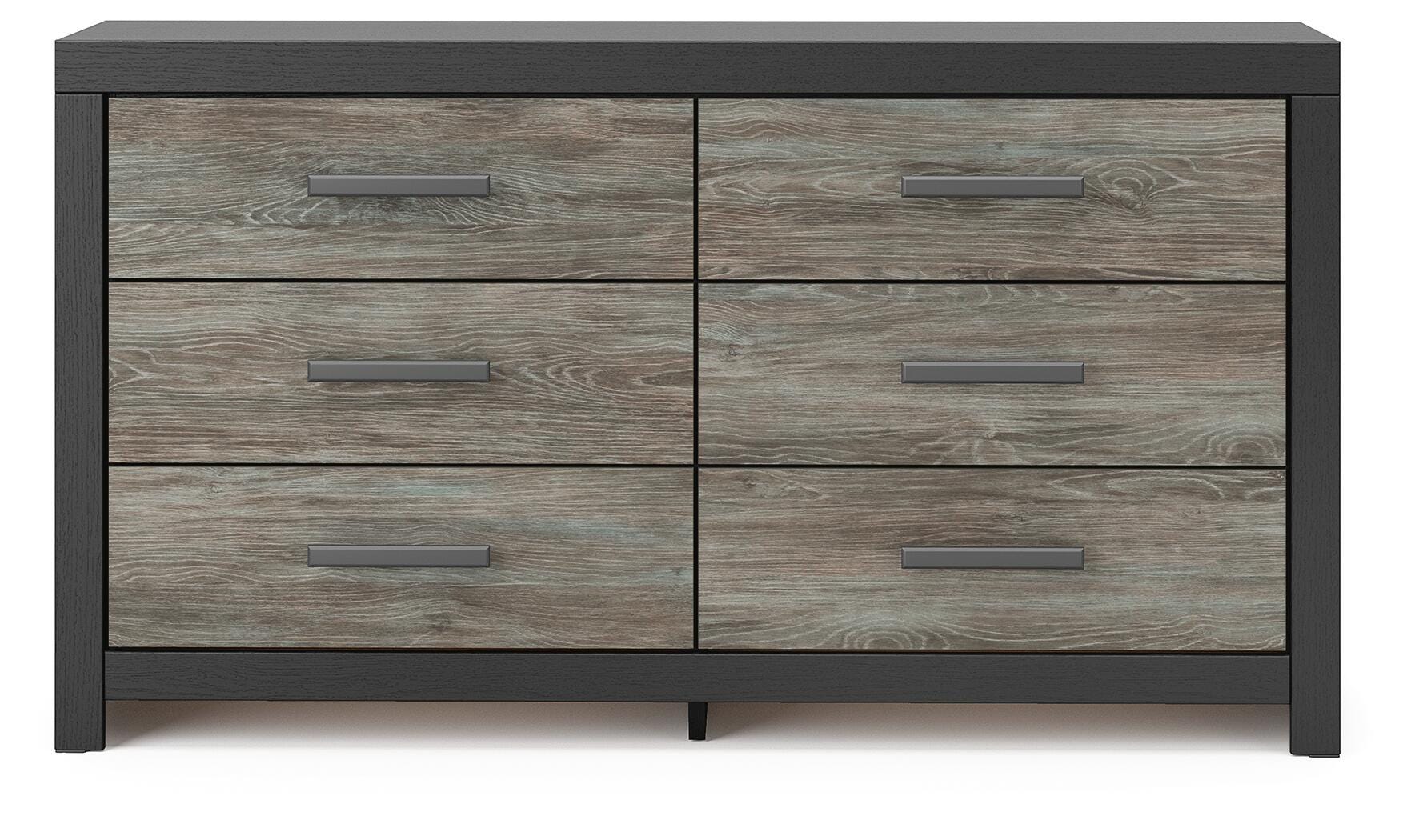 Broachmyn Bookcase Panel Bed, Dresser and Nightstand