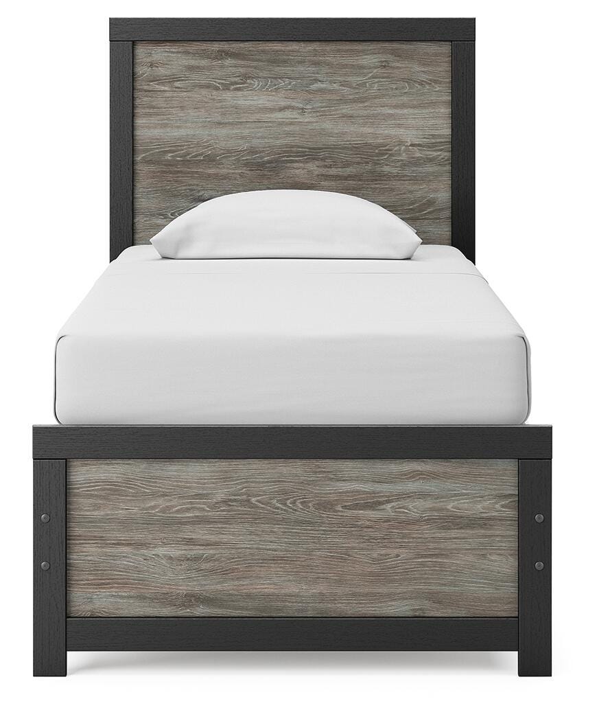 Dunridge Panel Bed, Dresser and Mirror