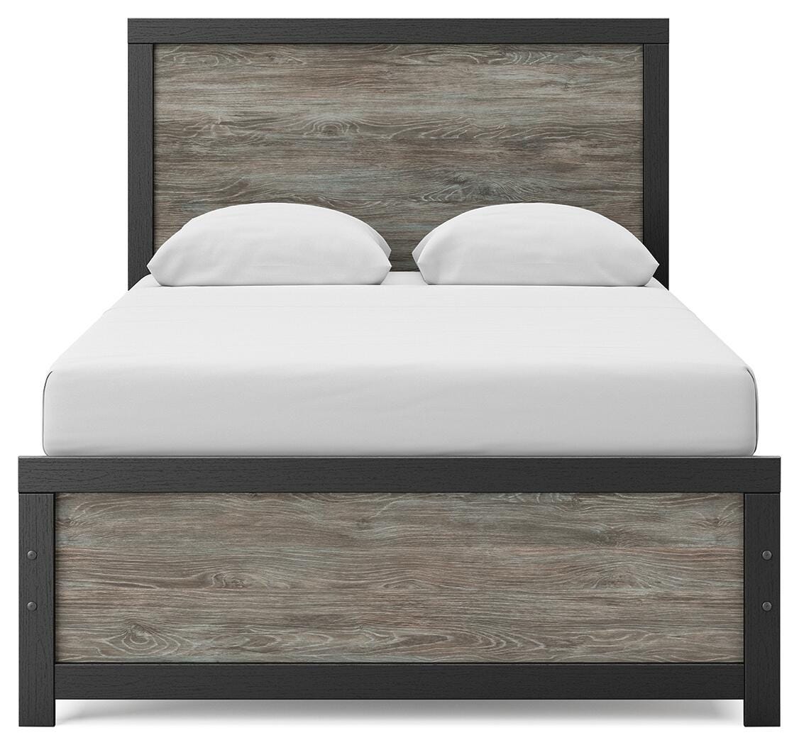 Dunridge Panel Bed, Dresser and Mirror