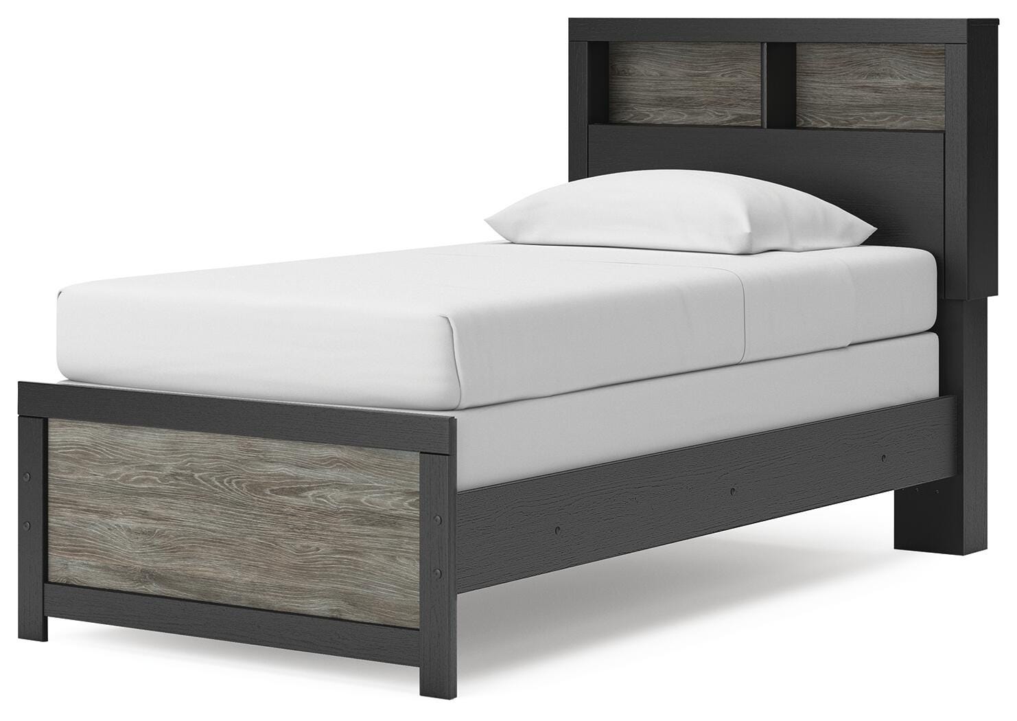 Dunridge Bookcase Bed, Dresser and Mirror