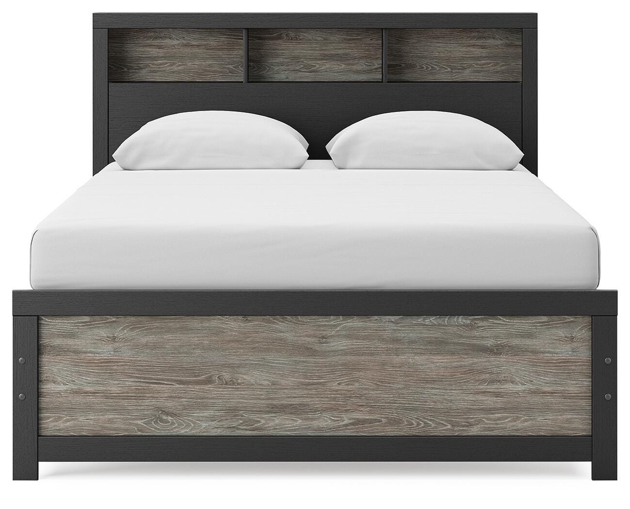 Dunridge Bookcase Bed, Dresser and Mirror