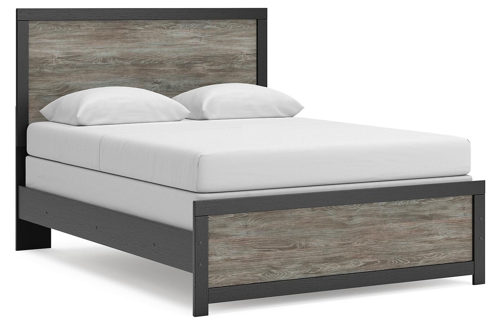 Dunridge Panel Bed, Dresser, Mirror and Nightstand