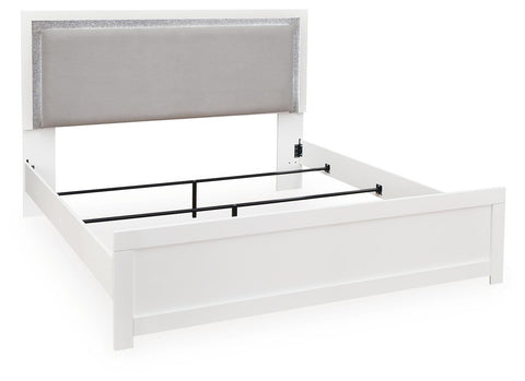 Maeling Upholstered Panel Bed