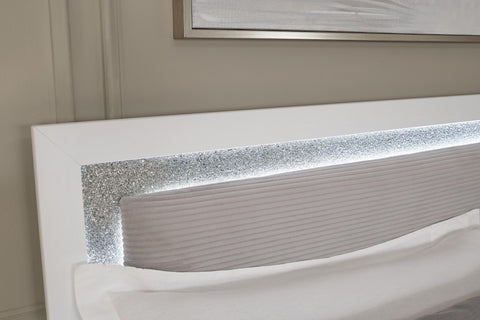 Maeling Upholstered Panel Bed