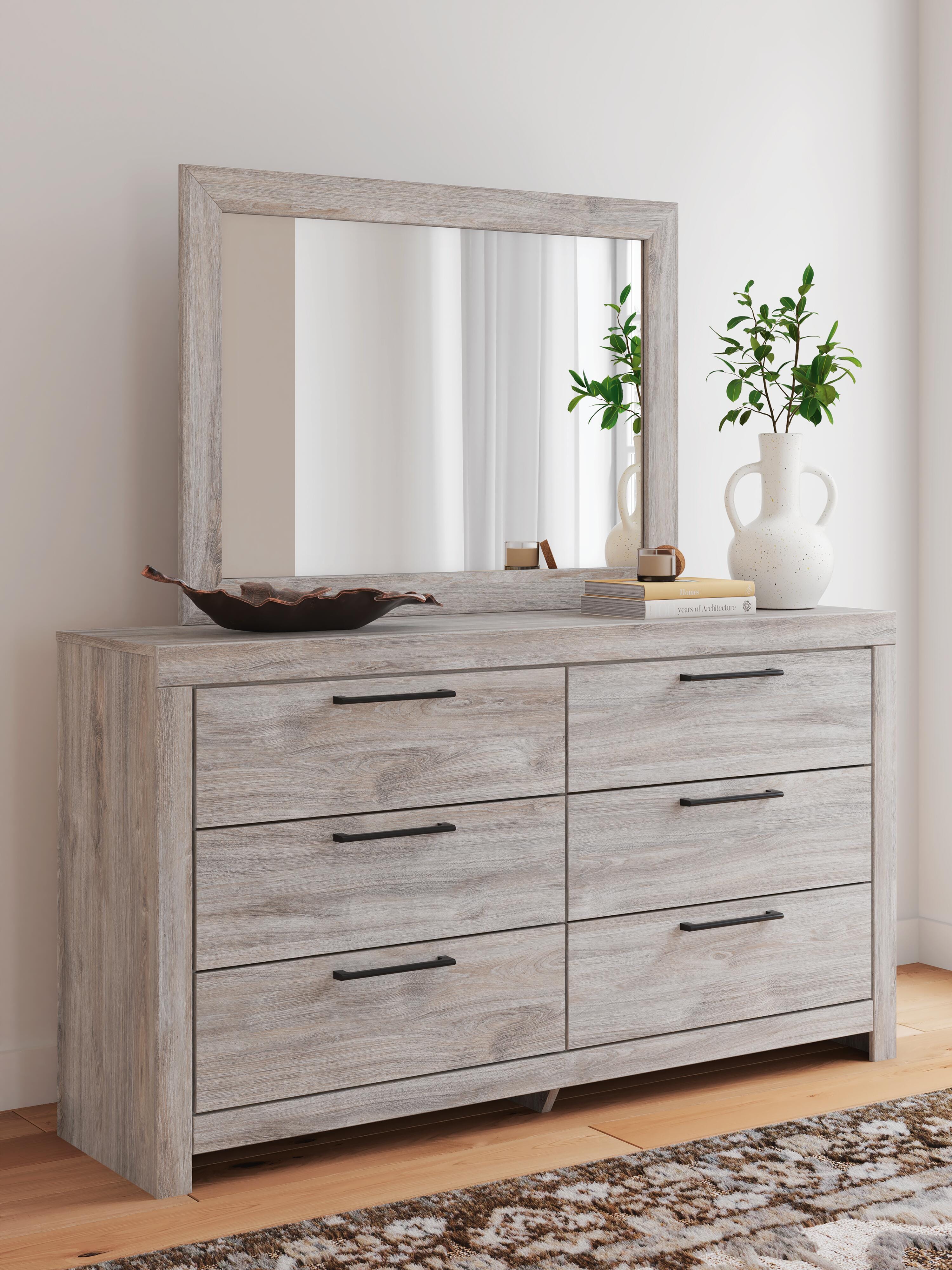 Dunridge Panel Bed, Dresser and Mirror