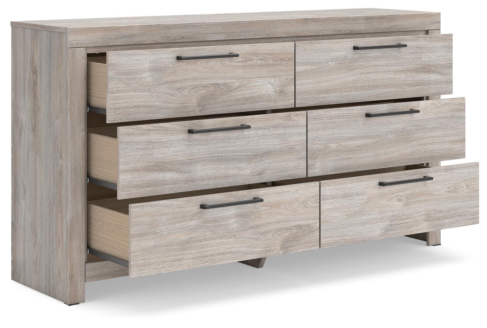 Dunridge Panel Bed, Dresser and Nightstand