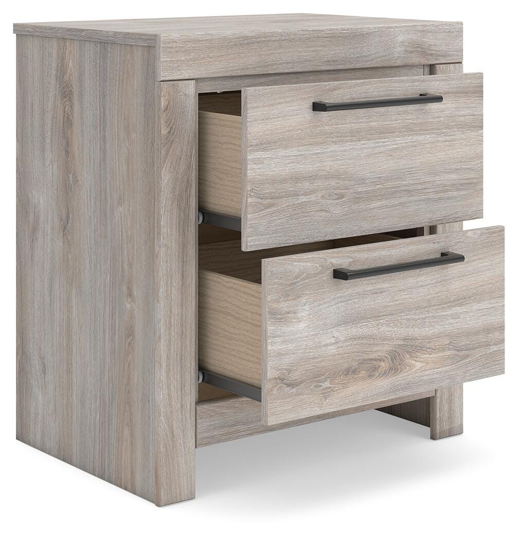 Dunridge Panel Bed, Dresser and Nightstand