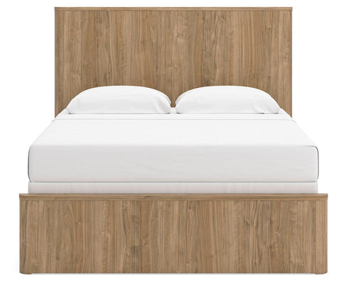 Gramburg Panel Bed, Dresser and Mirror
