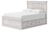 Makidern Panel Storage Bed
