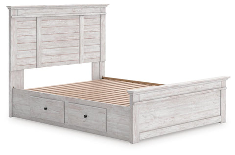 Makidern Panel Storage Bed
