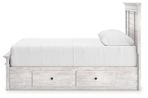 Makidern Panel Storage Bed