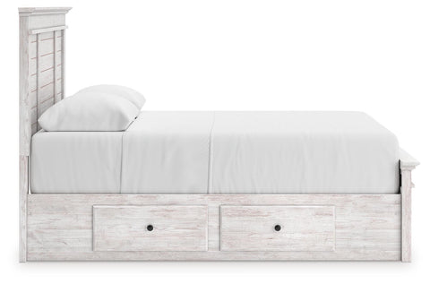 Makidern Panel Storage Bed