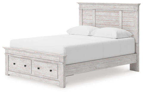 Makidern Panel Storage Bed