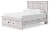 Makidern Panel Storage Bed