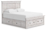 Makidern Panel Storage Bed