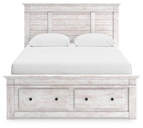 Makidern Panel Storage Bed