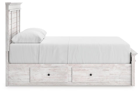 Makidern Panel Storage Bed