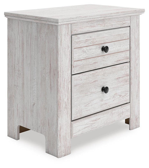 Makidern Panel Bed, Dresser, Mirror and Nightstand