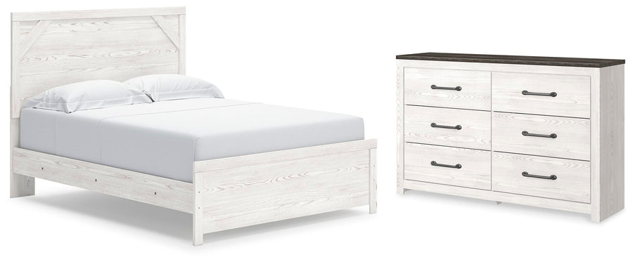 Gerridan Panel Bed and Dresser
