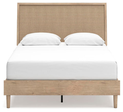 Cielden Panel Bed with 2 Nightstands