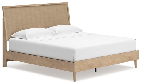 Cielden Panel Bed with 2 Nightstands