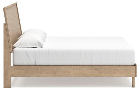 Cielden Panel Bed with 2 Nightstands